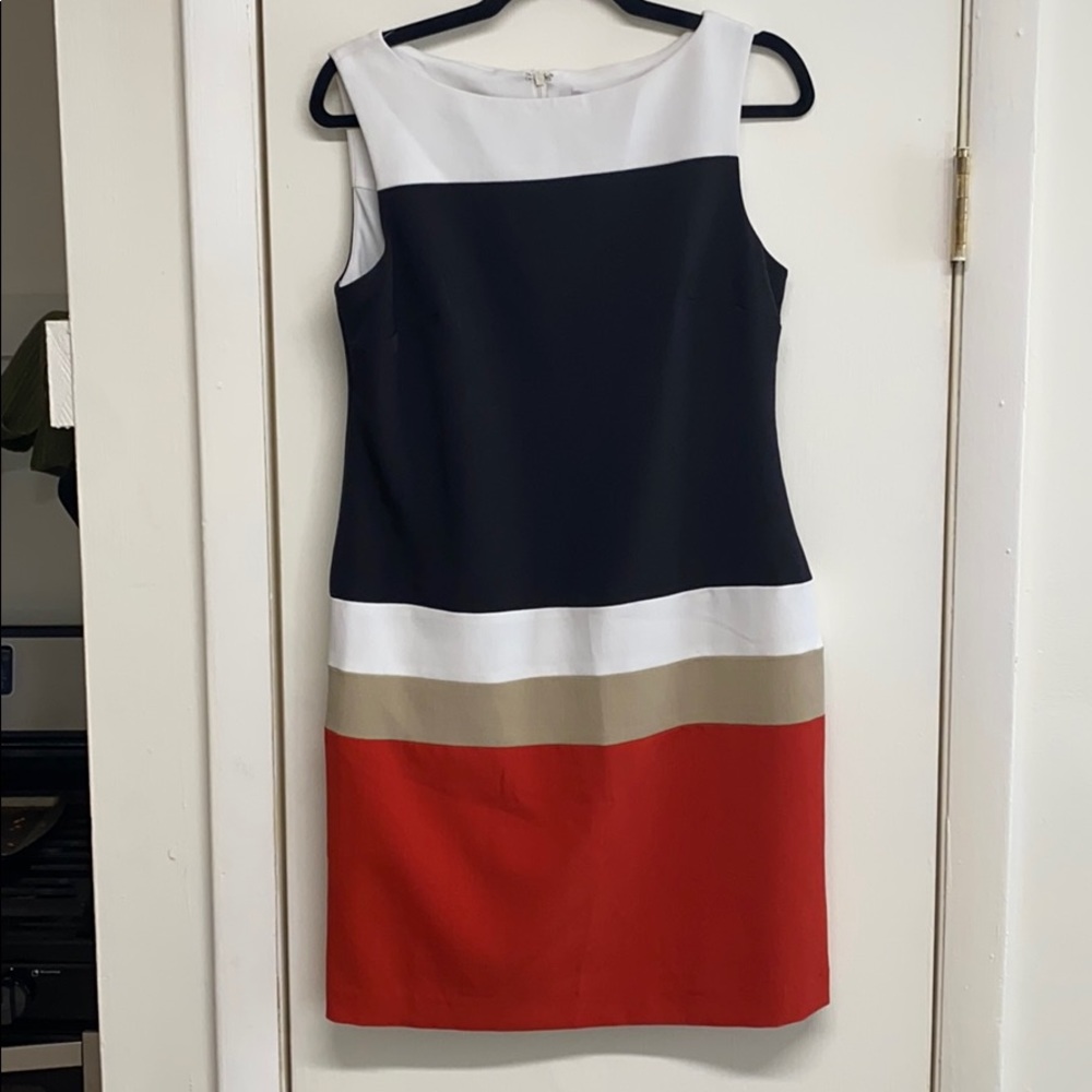 Color block Professional Dress